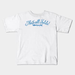 that all folds toygami Kids T-Shirt